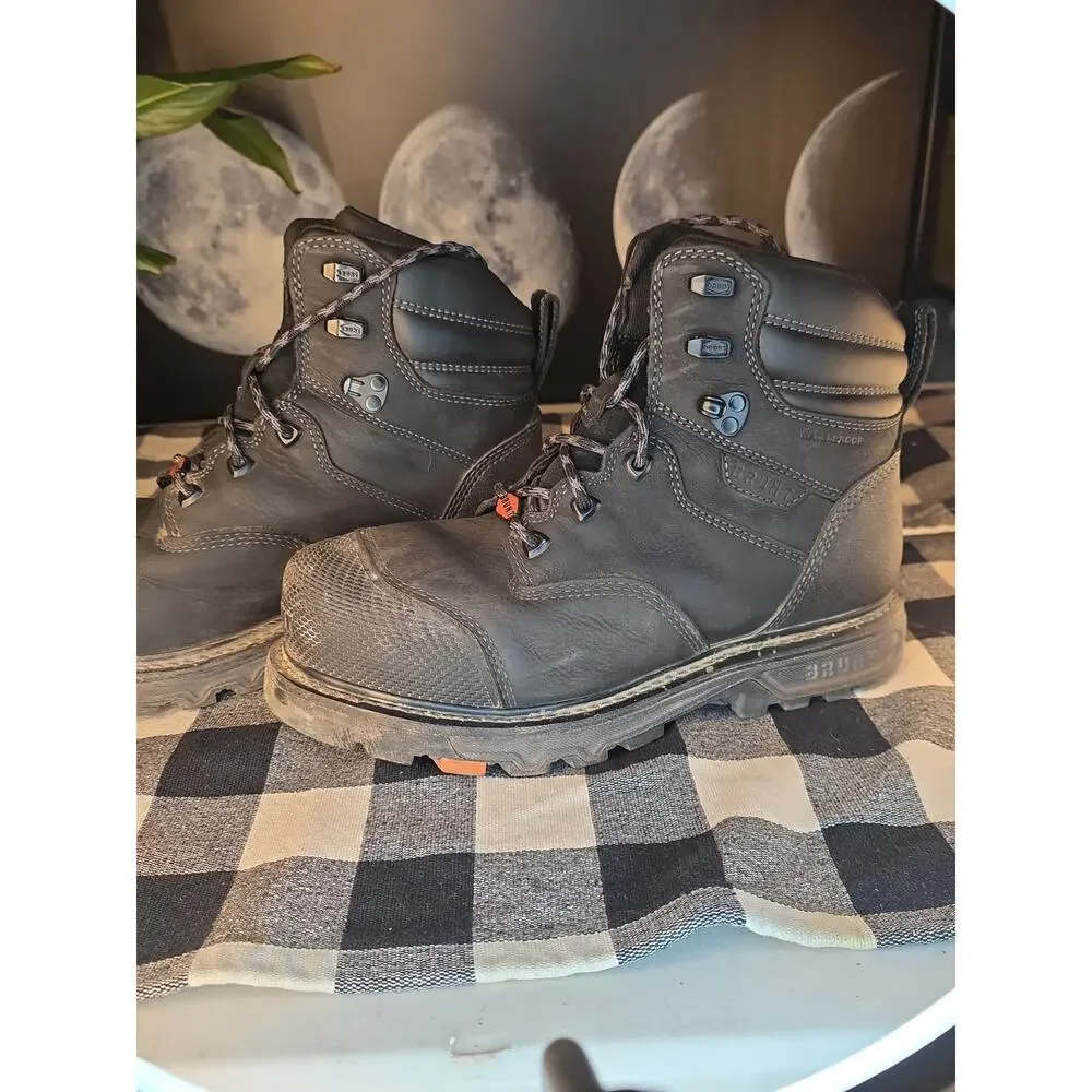 BRUNT MULDER WELTED Water Proof LEATHER WORK BOOTS MEN's 9.5
